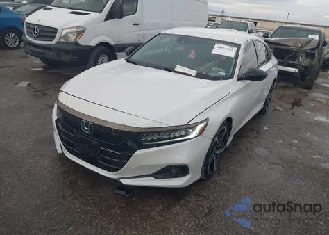 2022 Honda Accord Sport Special Edition z USA, uszkodzony, nr VIN 1HGCV1F48NA041252